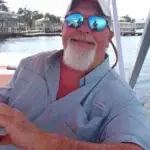 Master Captain Gene Parker on his boat on the Homosassa River