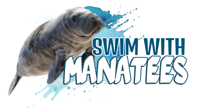 Swim with Manatees logo